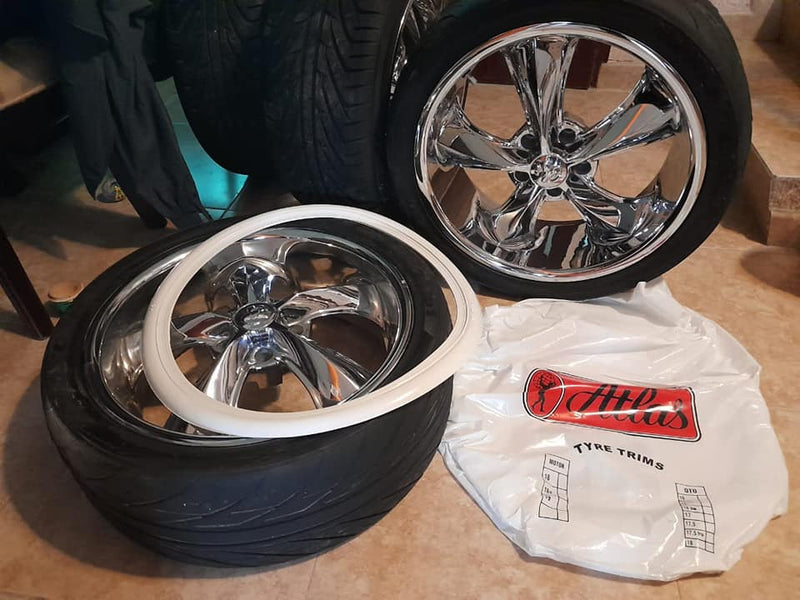 Corbatas Cara Blanca - R18 P/Clásicos & PickUps